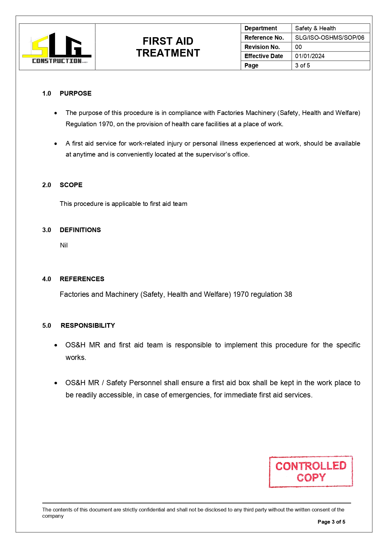 SLG-PRO-SOP Page 3